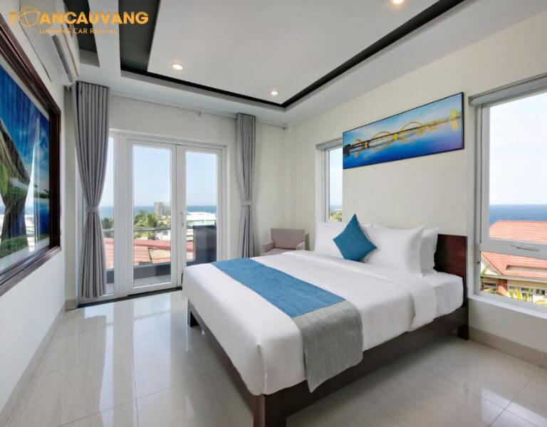 Phòng ngủ khách sạn Gió Biển 2 Đà Nẵng
