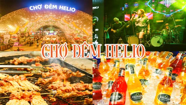 Chợ đêm Helio Đà Nẵng - kết hợp ẩm thực và âm nhạc