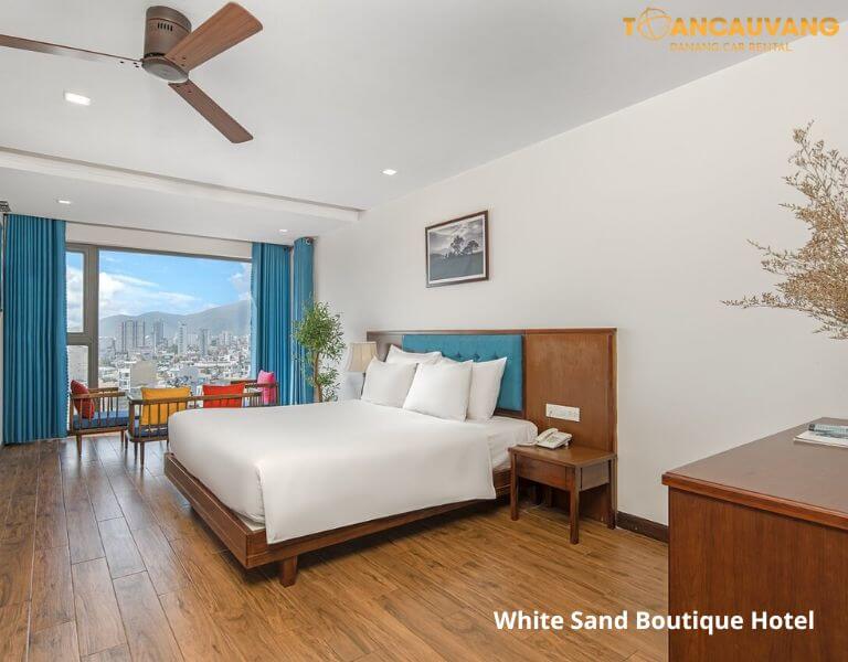 Phòng ngủ khách sạn White Sand Boutique Hotel Đà Nẵng