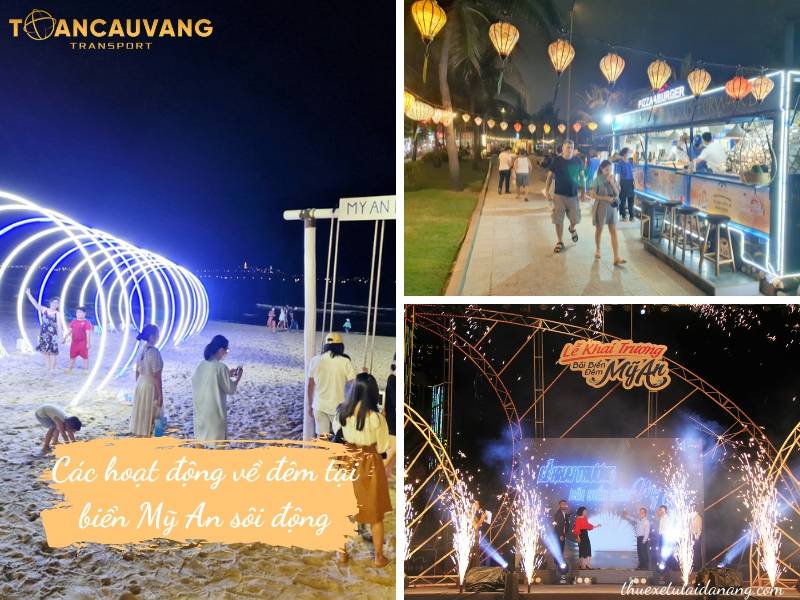 Trải nghiệm các hoạt động vui chơi buổi đêm tại biển Đà Nẵng