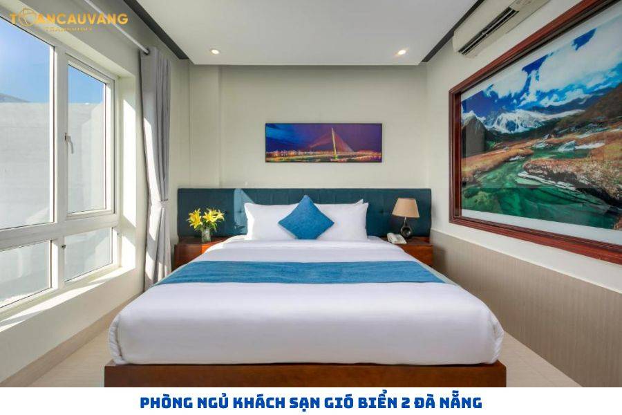 Phòng ngủ - Review khách sạn Gió Biển 2 Đà Nẵng