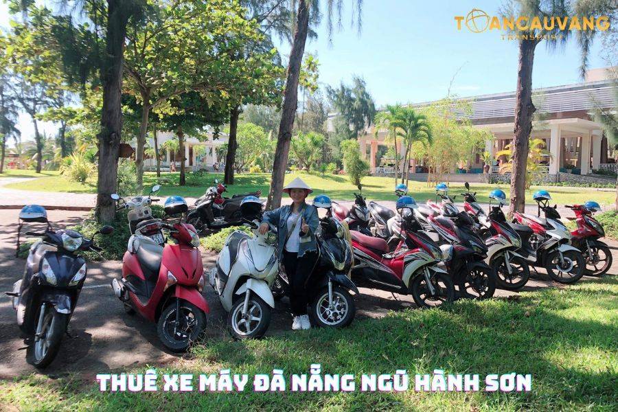 Thuê xe máy Đà Nẵng Ngũ Hành Sơn giá rẻ