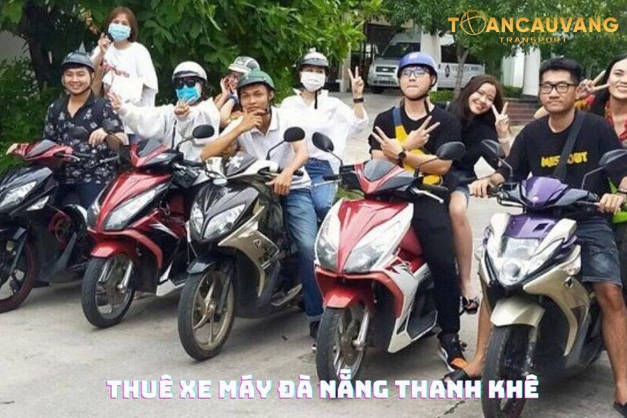 Thuê xe máy Đà Nẵng quận Thanh Khê giá rẻ