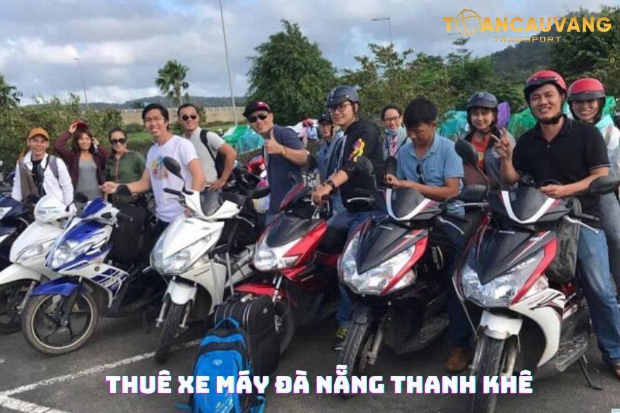Thuê xe máy Đà Nẵng quận Thanh Khê chất lượng tốt