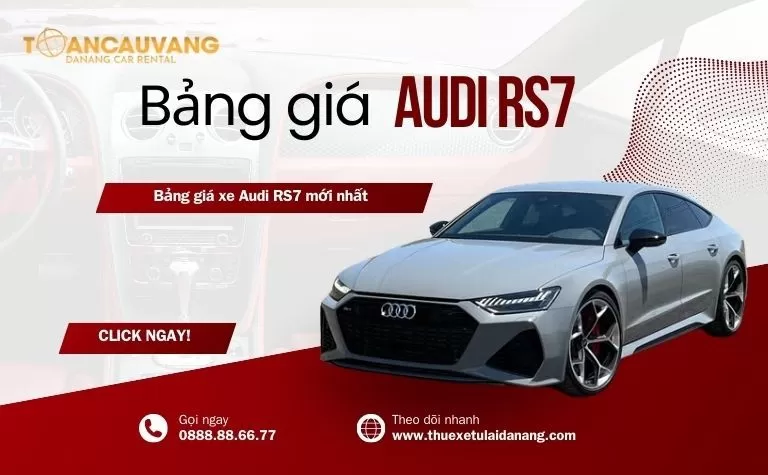 bang gia xe audi rs7