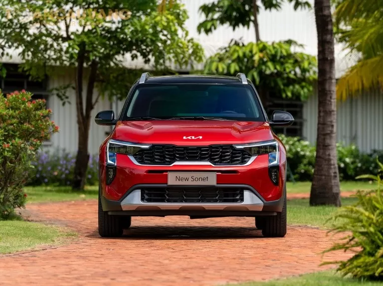 Giải đáp: Mức tiêu hao nhiên liệu của Kia Sonet bao nhiêu? 5 mat-truoc-xe-kia-sonet-2024