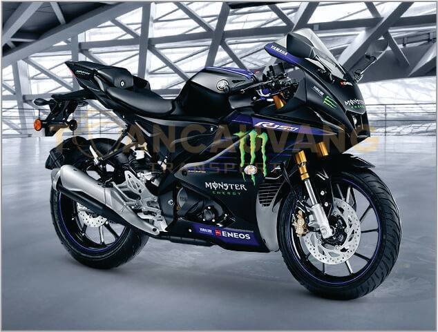 Yamaha R15 V4 2023 màu Monster Energy