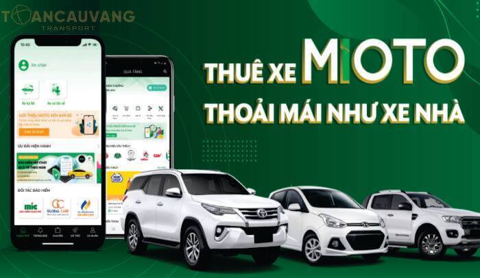 Dịch vụ thuê xe tại Mioto Việt Nam
