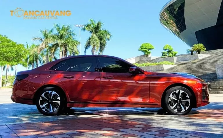 Thuê xe Đà Nẵng đi Bà Nà giá rẻ uy tín nhất 2 thue xe vinfast lux a2.0