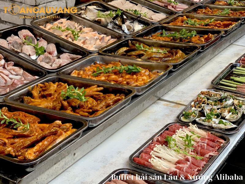 Buffet hải sản Lẩu & Nướng Alibaba Đà Nẵng