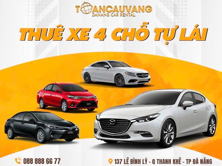 Thuê xe 4 chỗ tự lái – Bảng giá mới nhất năm 2024