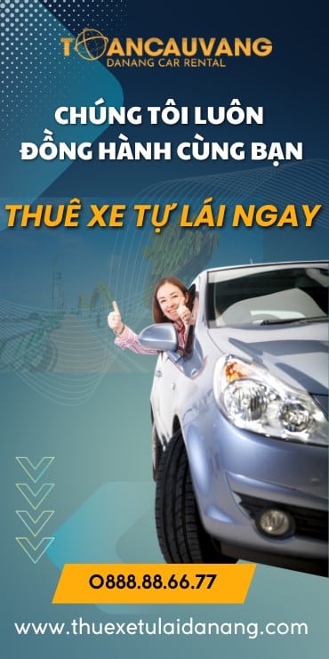 banner thuê xe ô tô tự lái đà nẵng