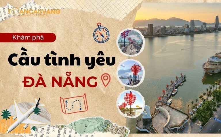 Cầu Tình Yêu Đà Nẵng – Biểu tượng tình yêu rực rỡ giữa lòng thành phố