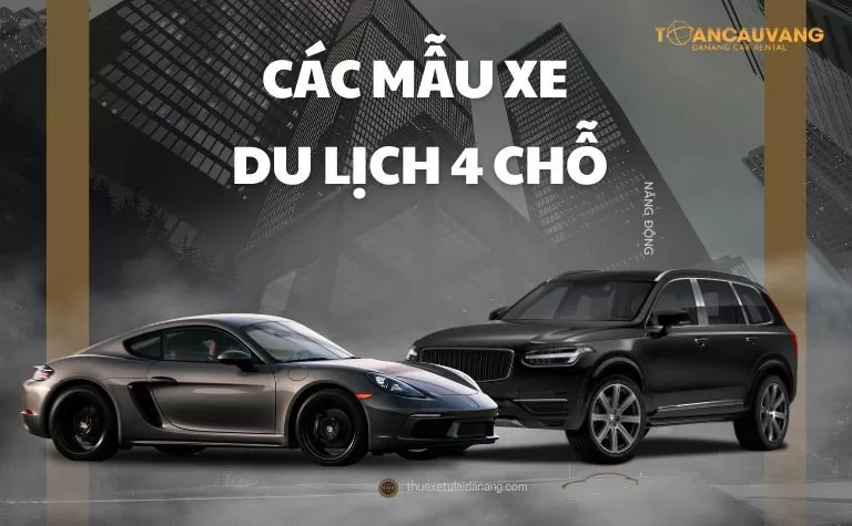 cac mau xe du lich 4 cho hien nay