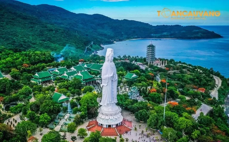 tham quan dia diem gan ho xanh da nang