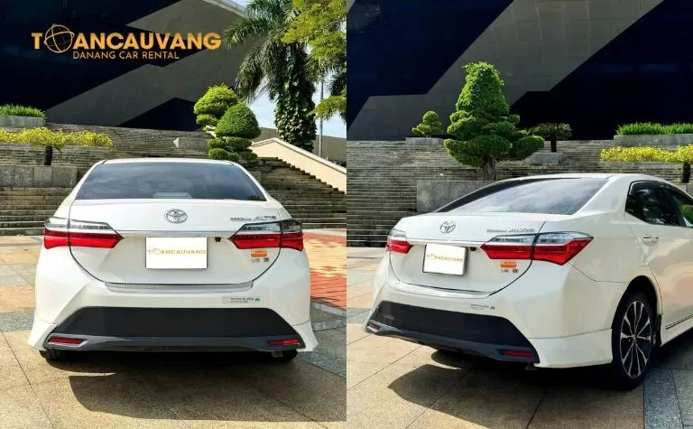 Thông tin thuê xe tự lái Toyota Corolla Altis (2021) 4 duoi xe corolla altis