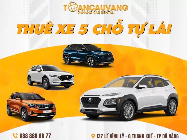 Bảng giá mới nhất dịch vụ thuê xe 5 chỗ tự lái